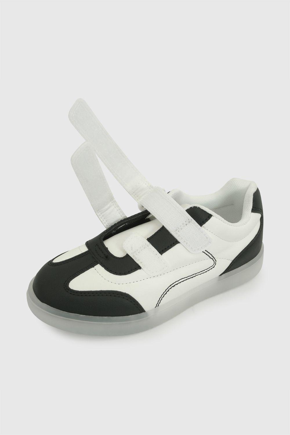 Zapatilla Luces Blanca Niño 28-33 Colloky-5