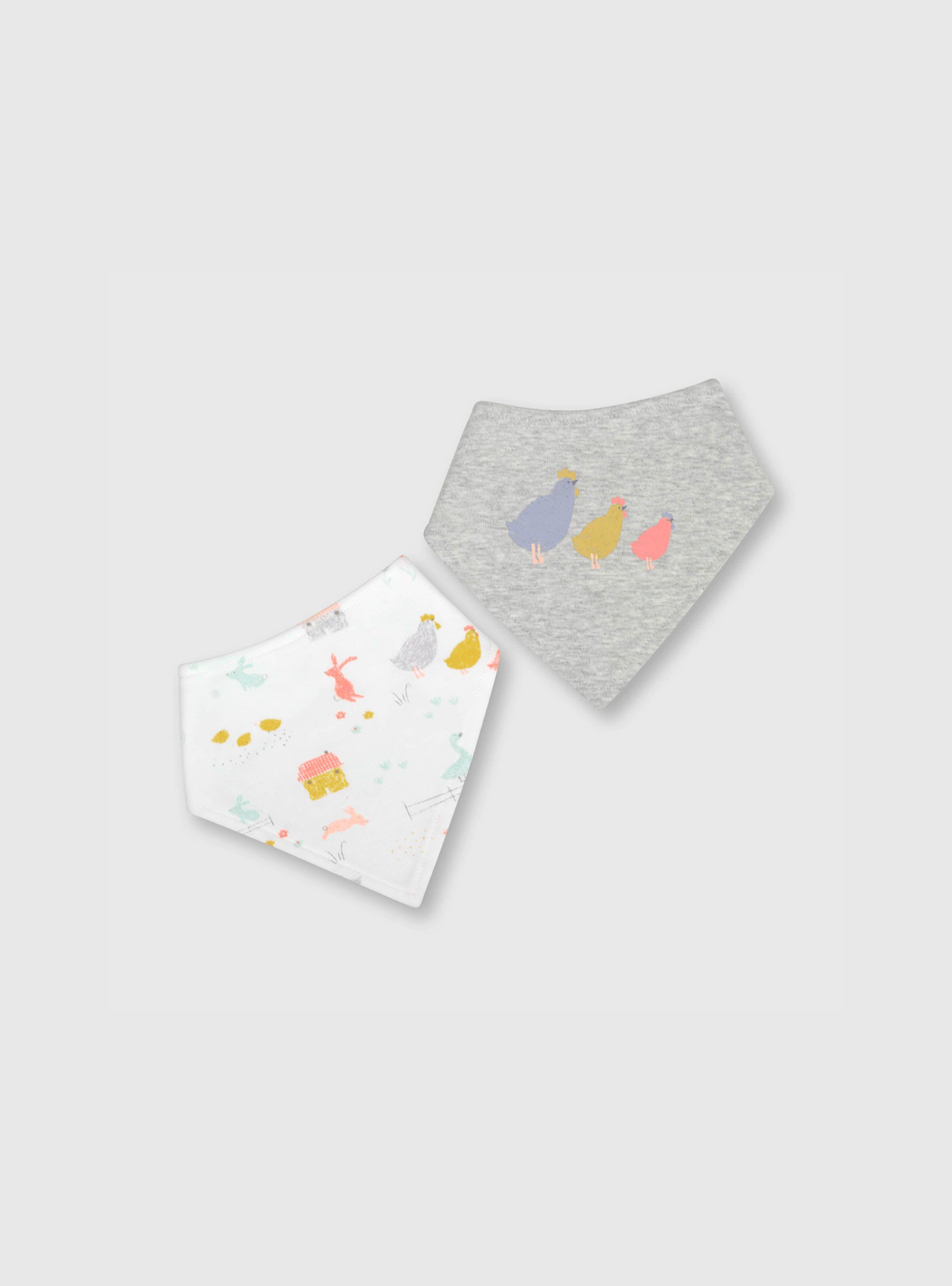 Babero Niña Gris (Talla Única) Colloky-0