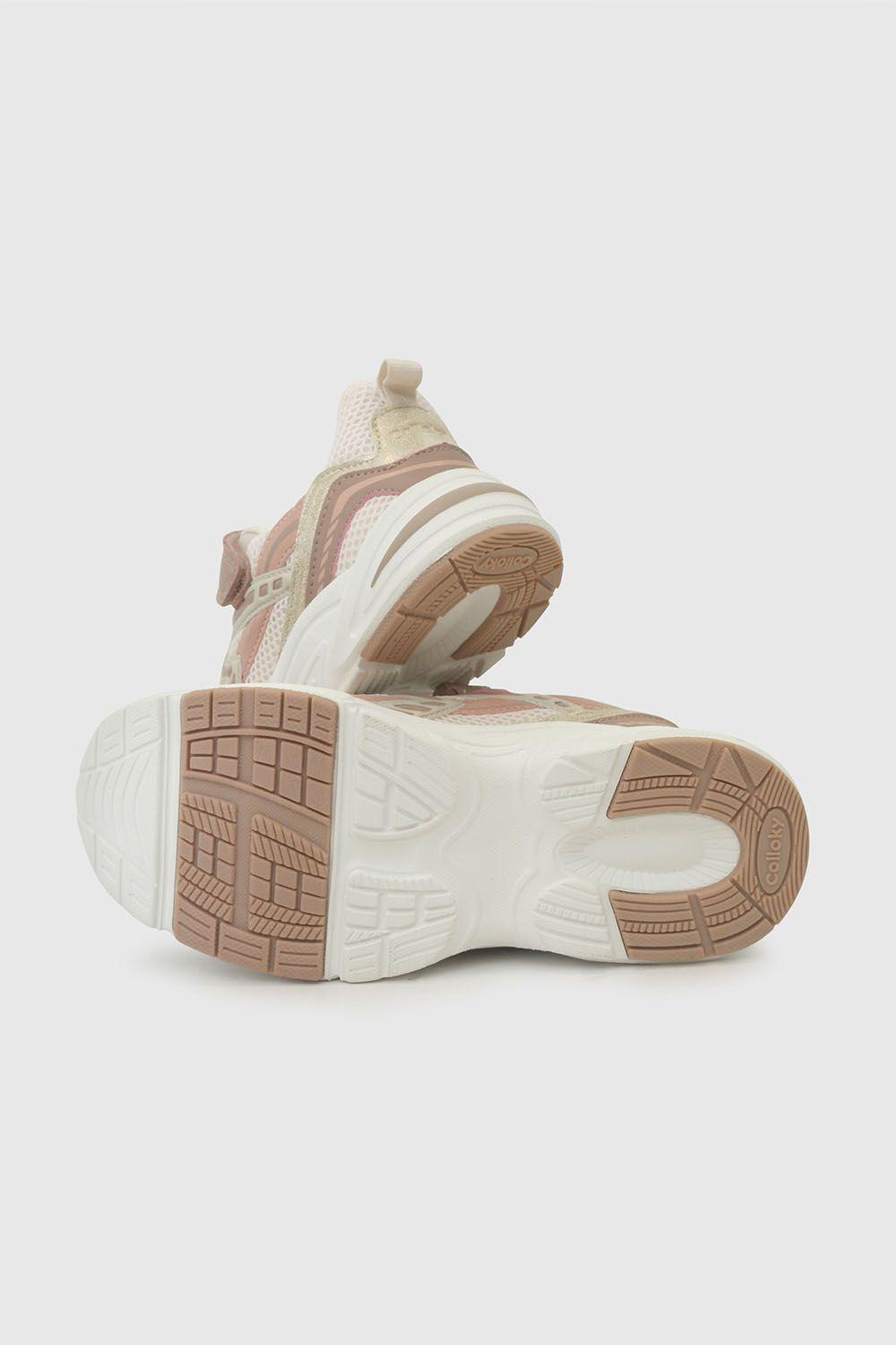 Zapatilla Niña Rosado 8138 Colloky-2