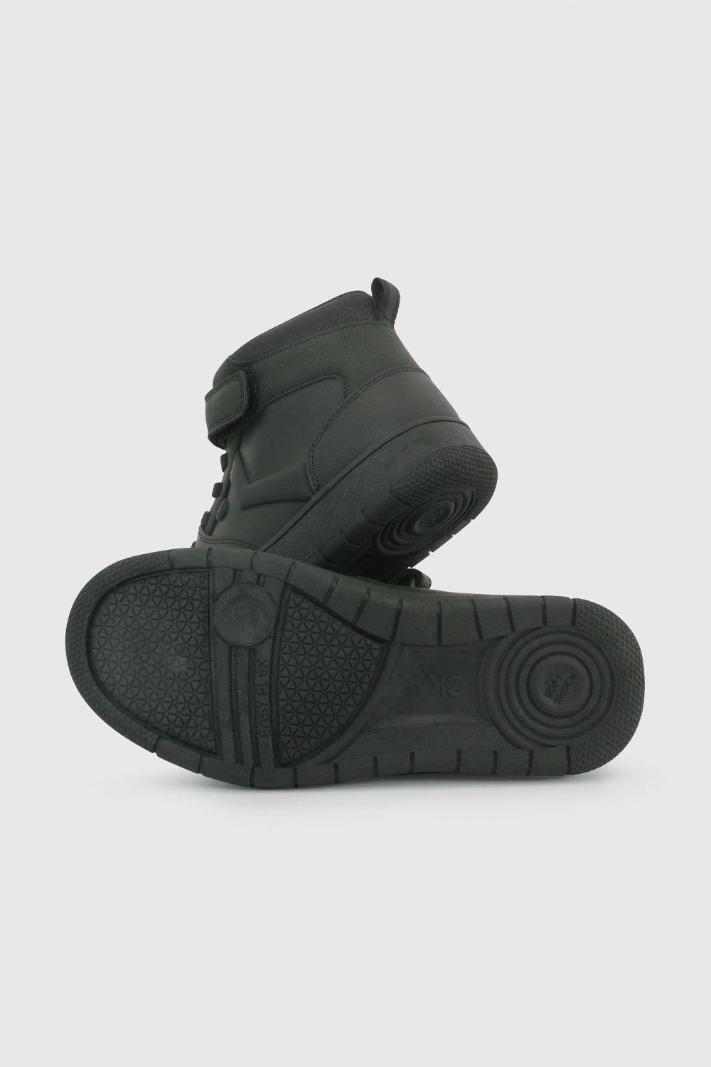 Zapatilla Escolar Negra 7261 Colloky-3