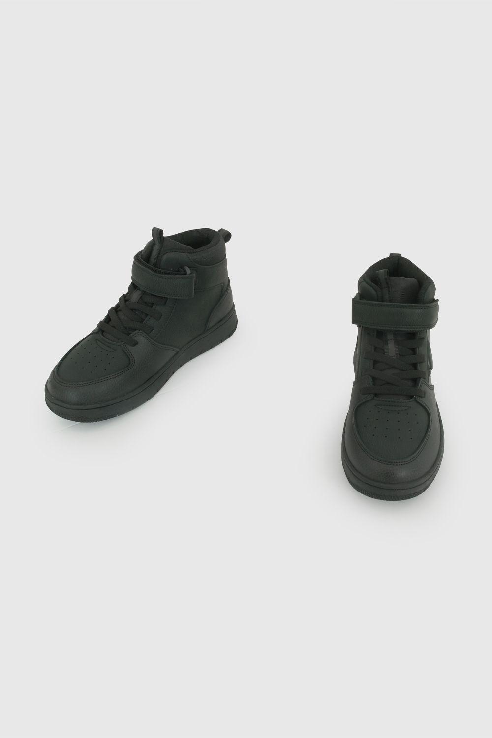 Zapatilla Escolar Negra 7261 Colloky-4