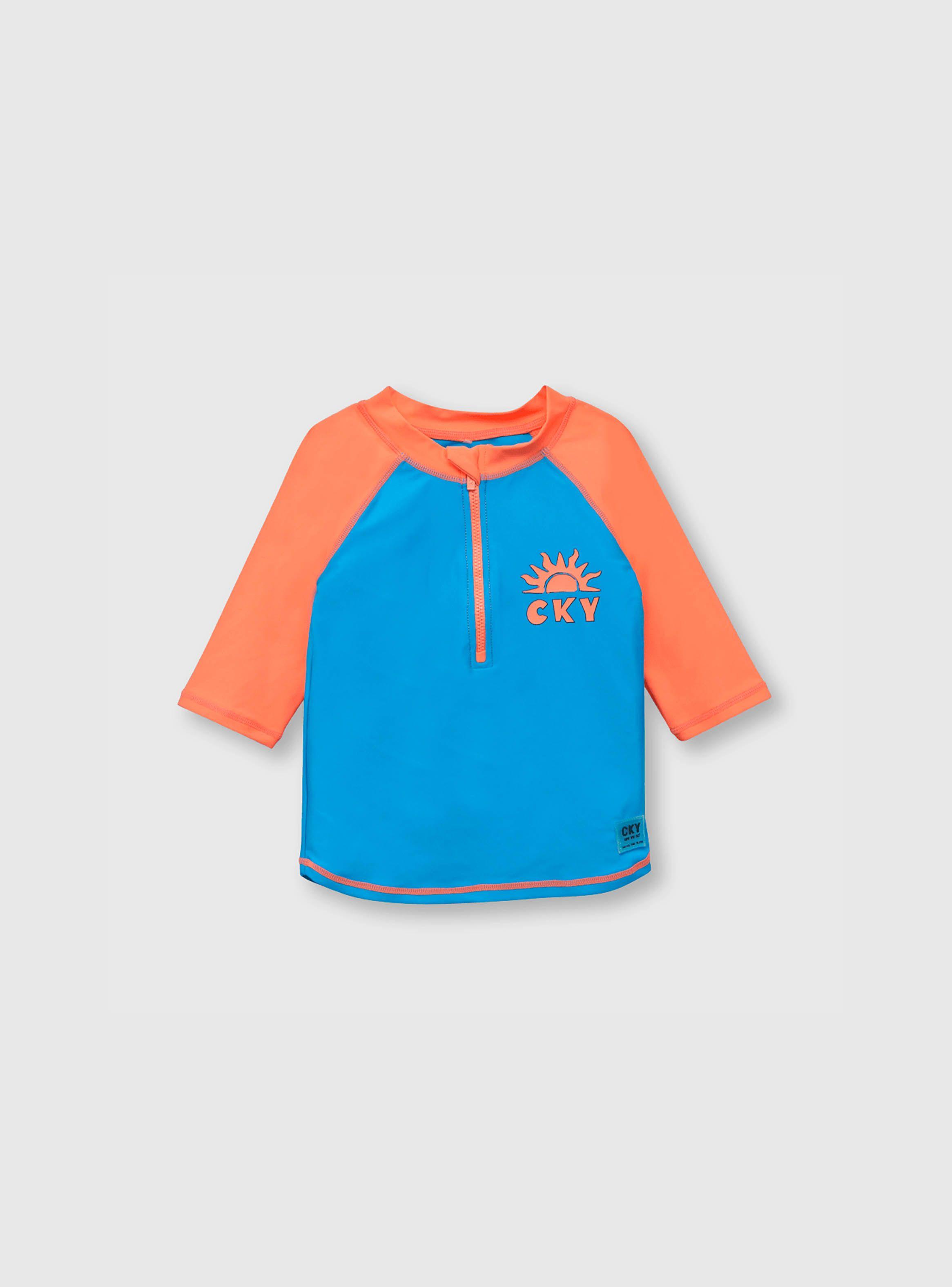 Polera Playa Niño Azul (3 A 36 Meses) Colloky-0