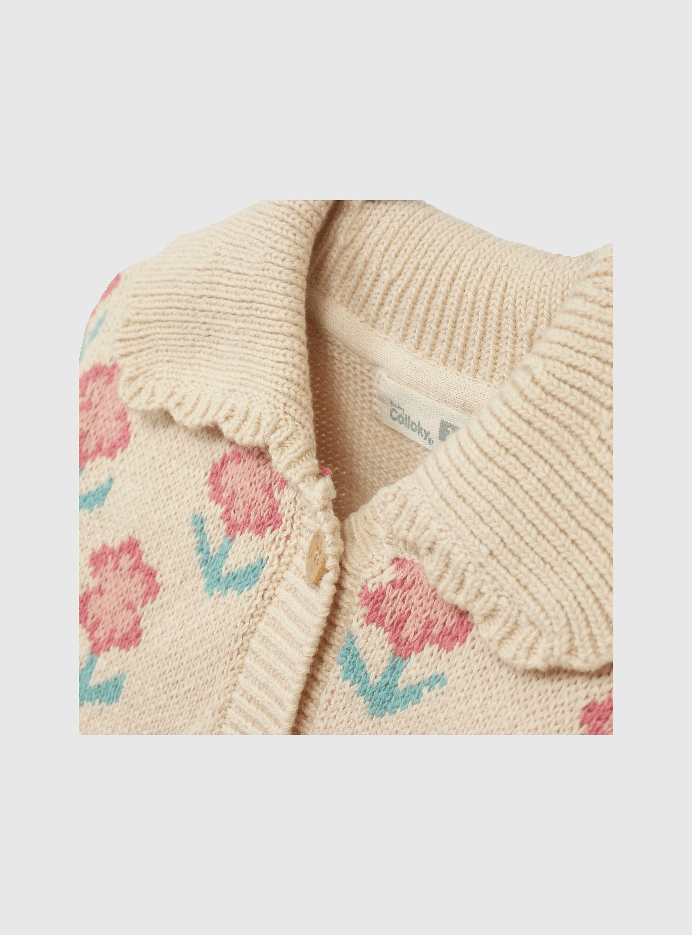 Chaleco Niña Beige 55803 Colloky-2