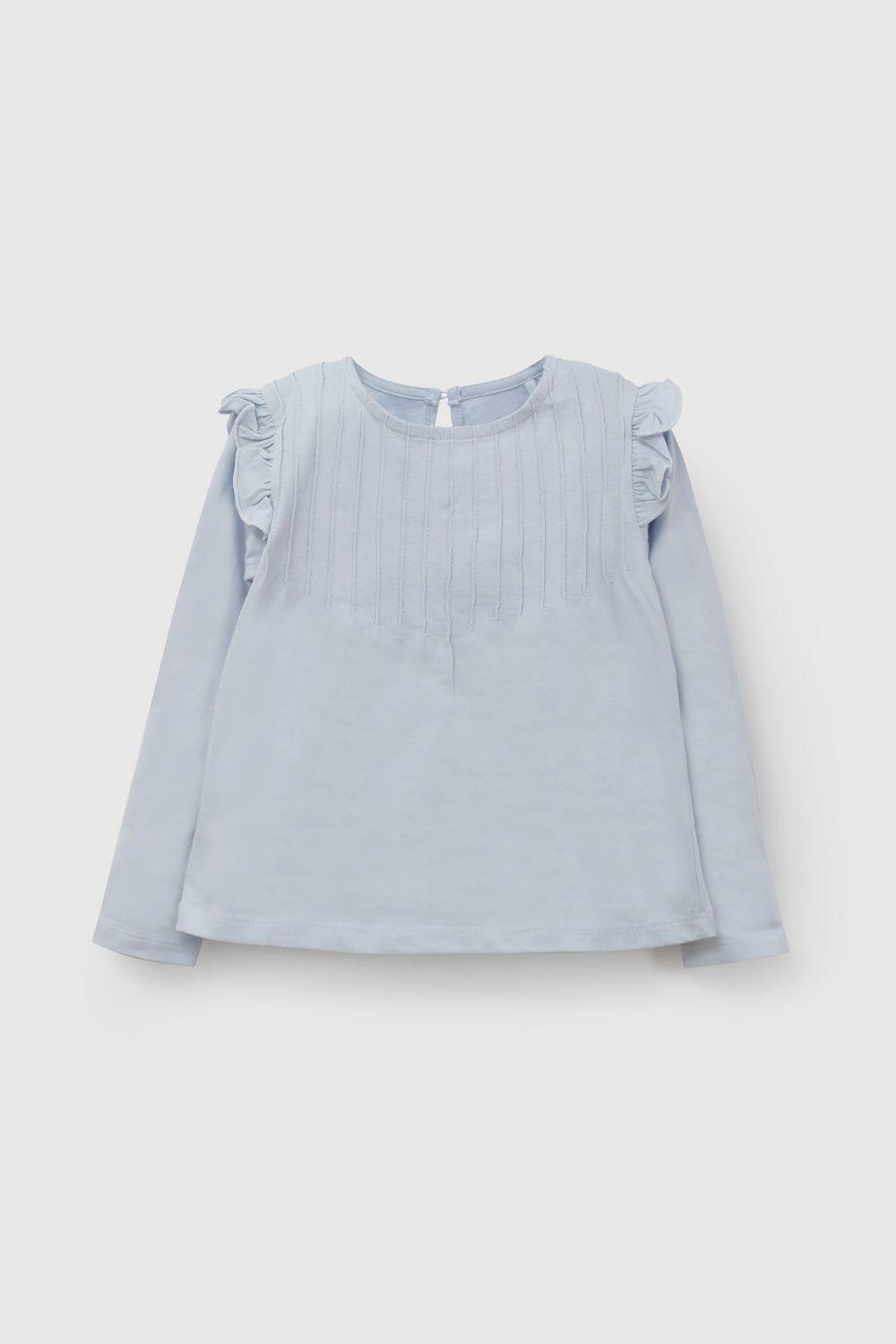 Polera Celeste Niña 7355 Colloky-0