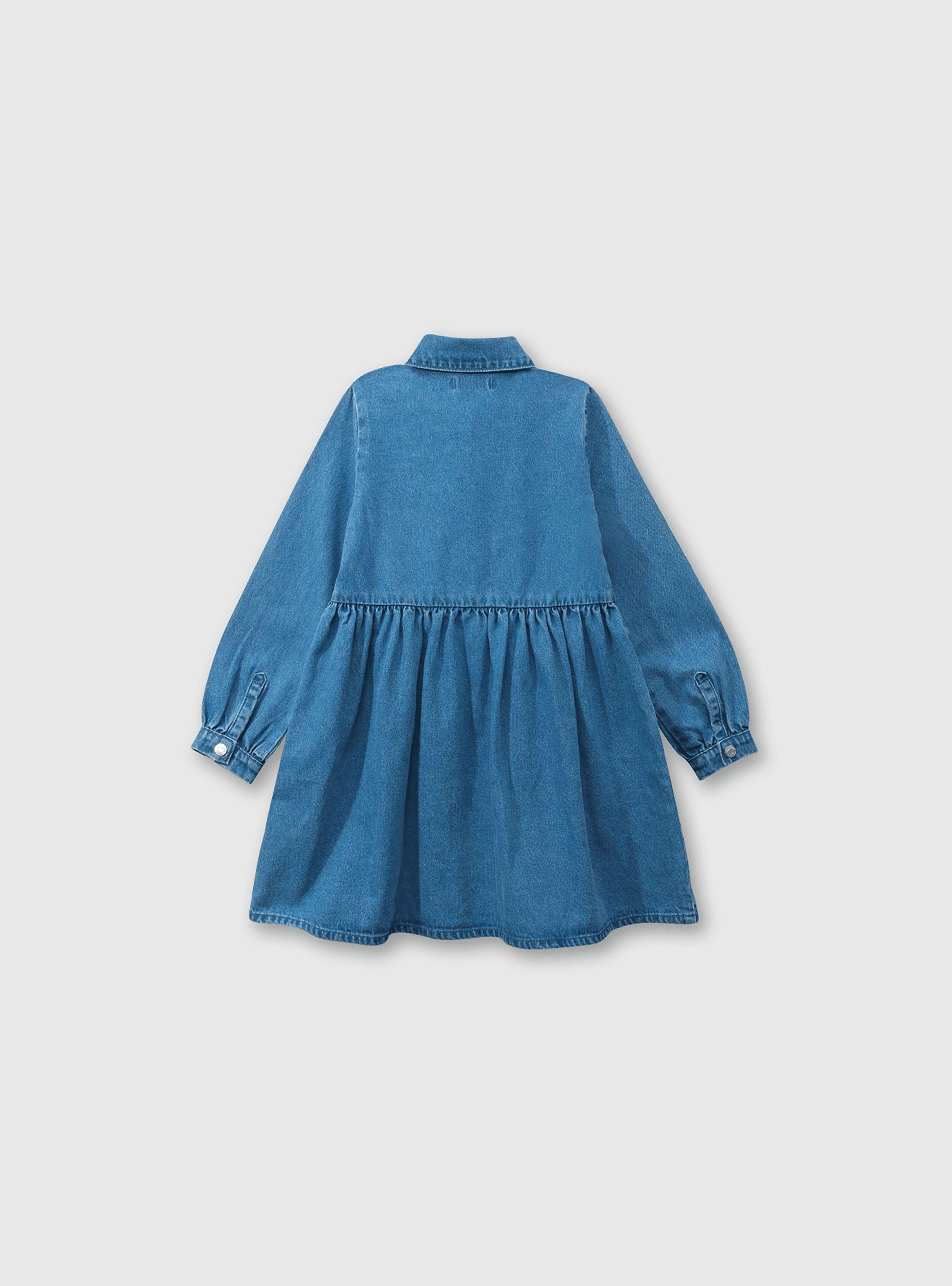 Vestido Niña Azul 53133 Colloky-1