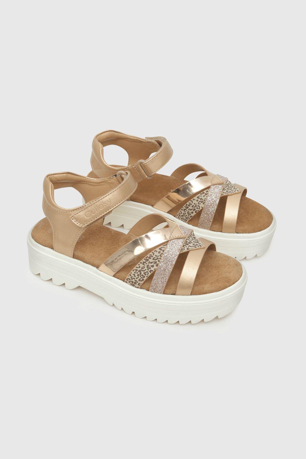 Sandalia Rosada de Niña-0