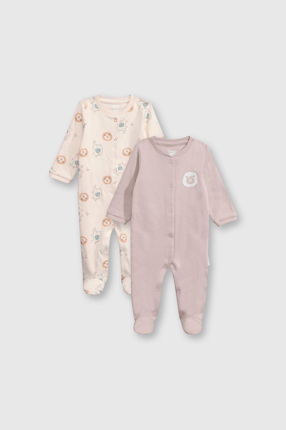 Pack de 2 Ositos Beige de Bebé-0