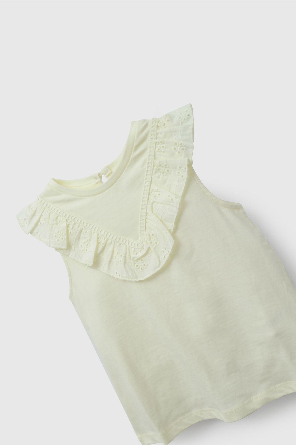 Polera Niña Amarillo 58195 Colloky-2