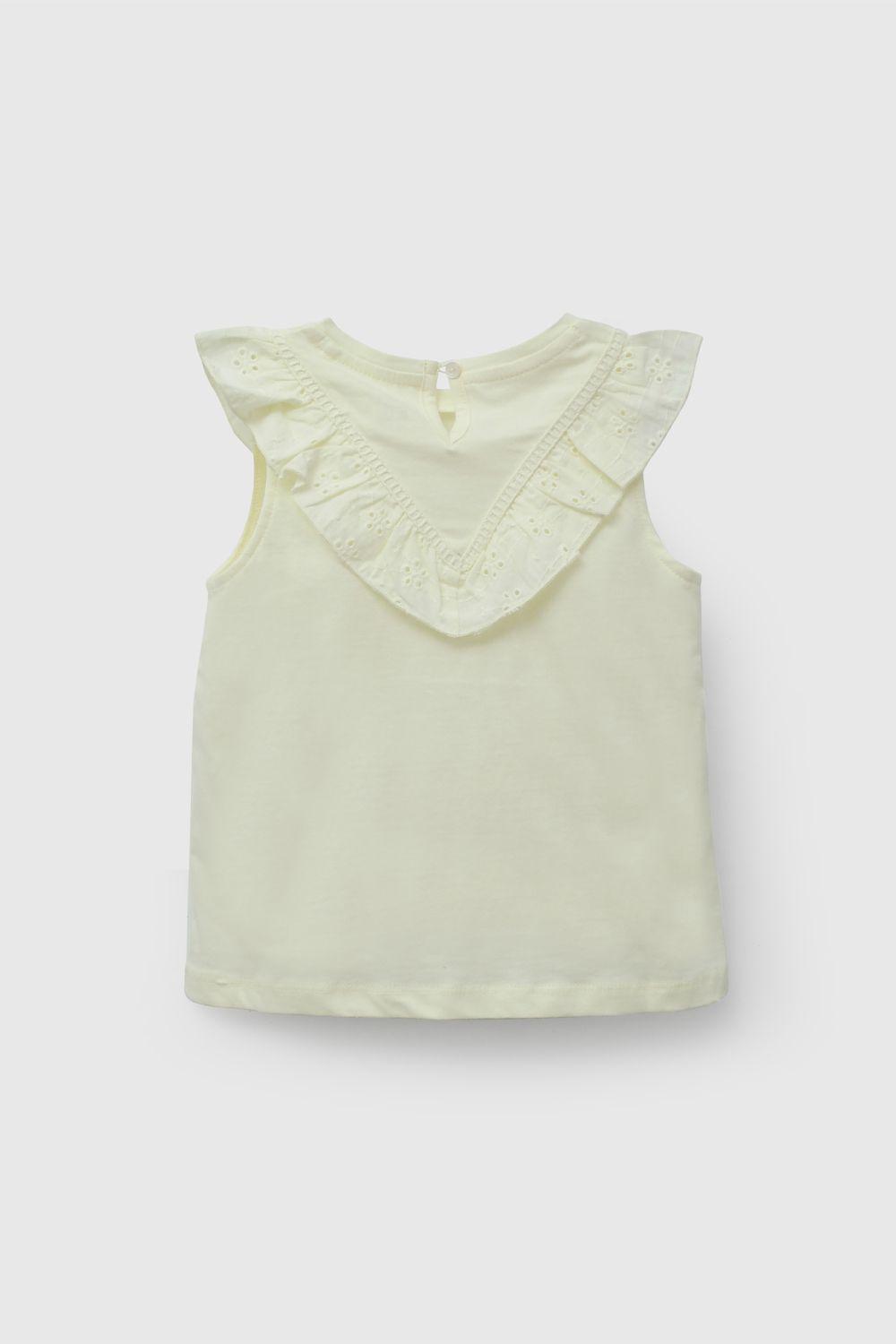 Polera Niña Amarillo 58195 Colloky-1