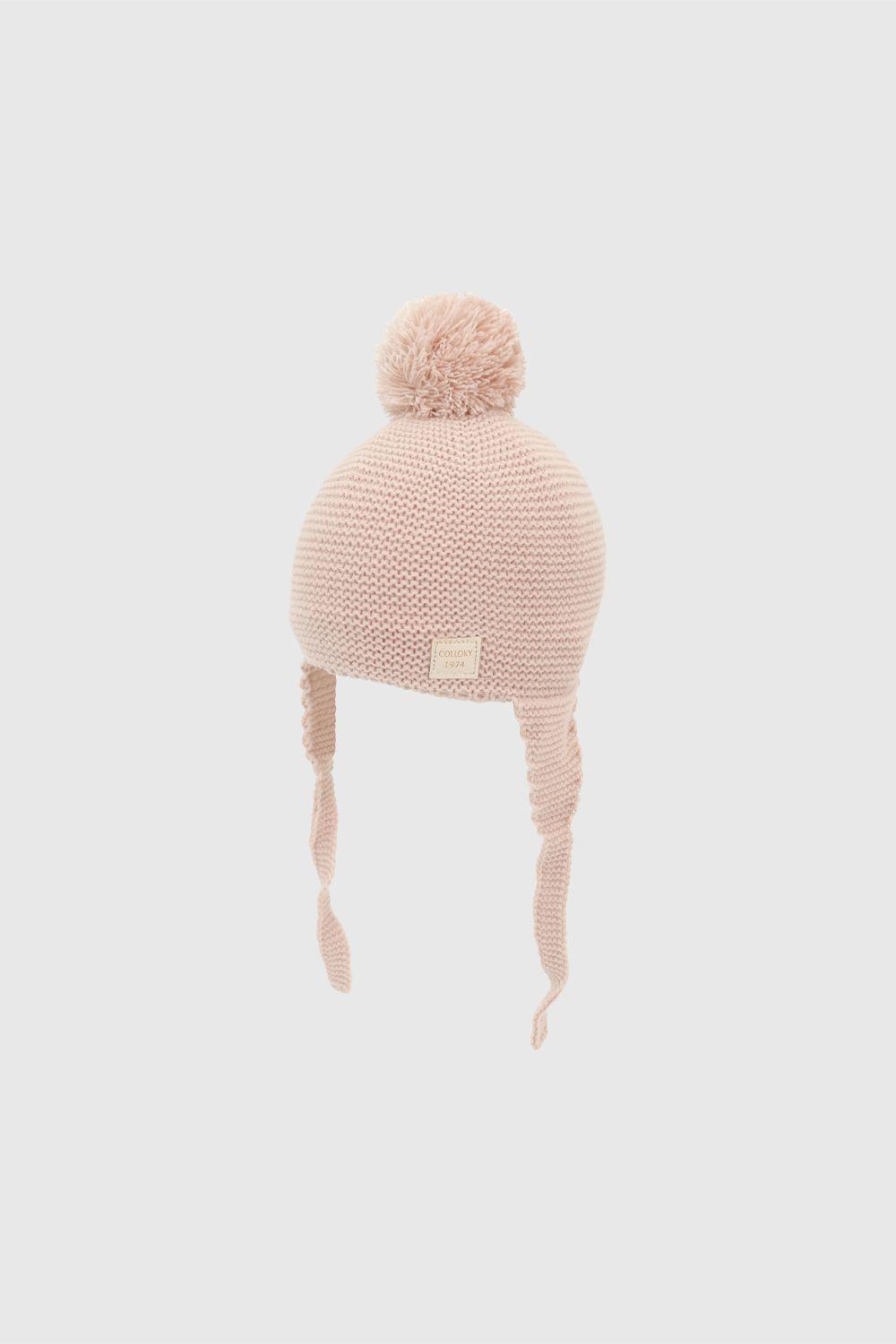 Gorro Niña Rosado 7626 Colloky-0