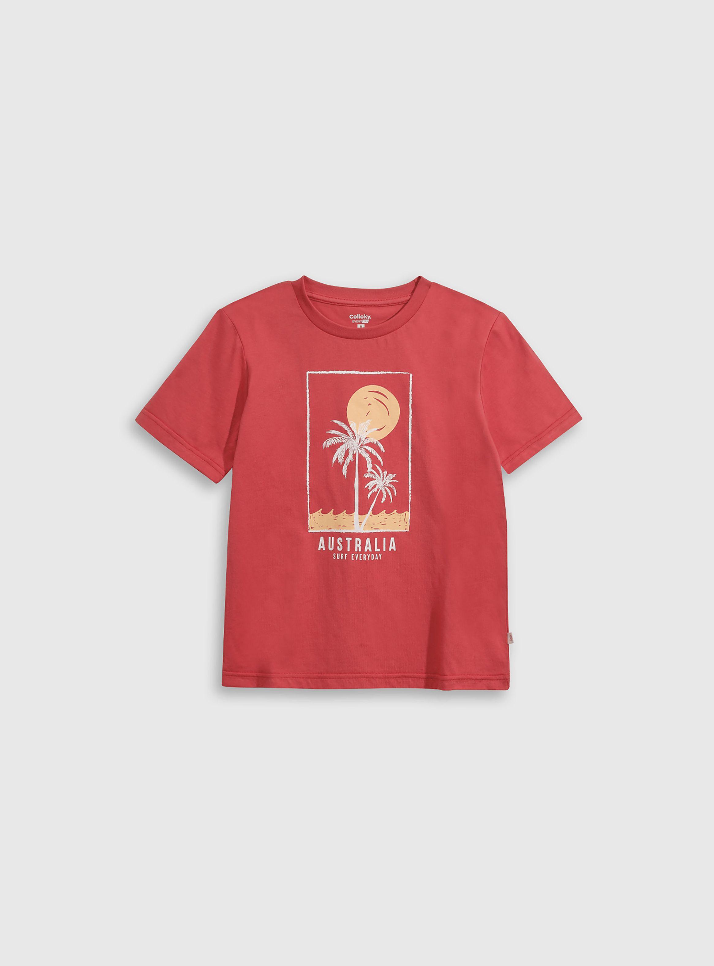 Polera Niño Rojo 55051 Colloky-0