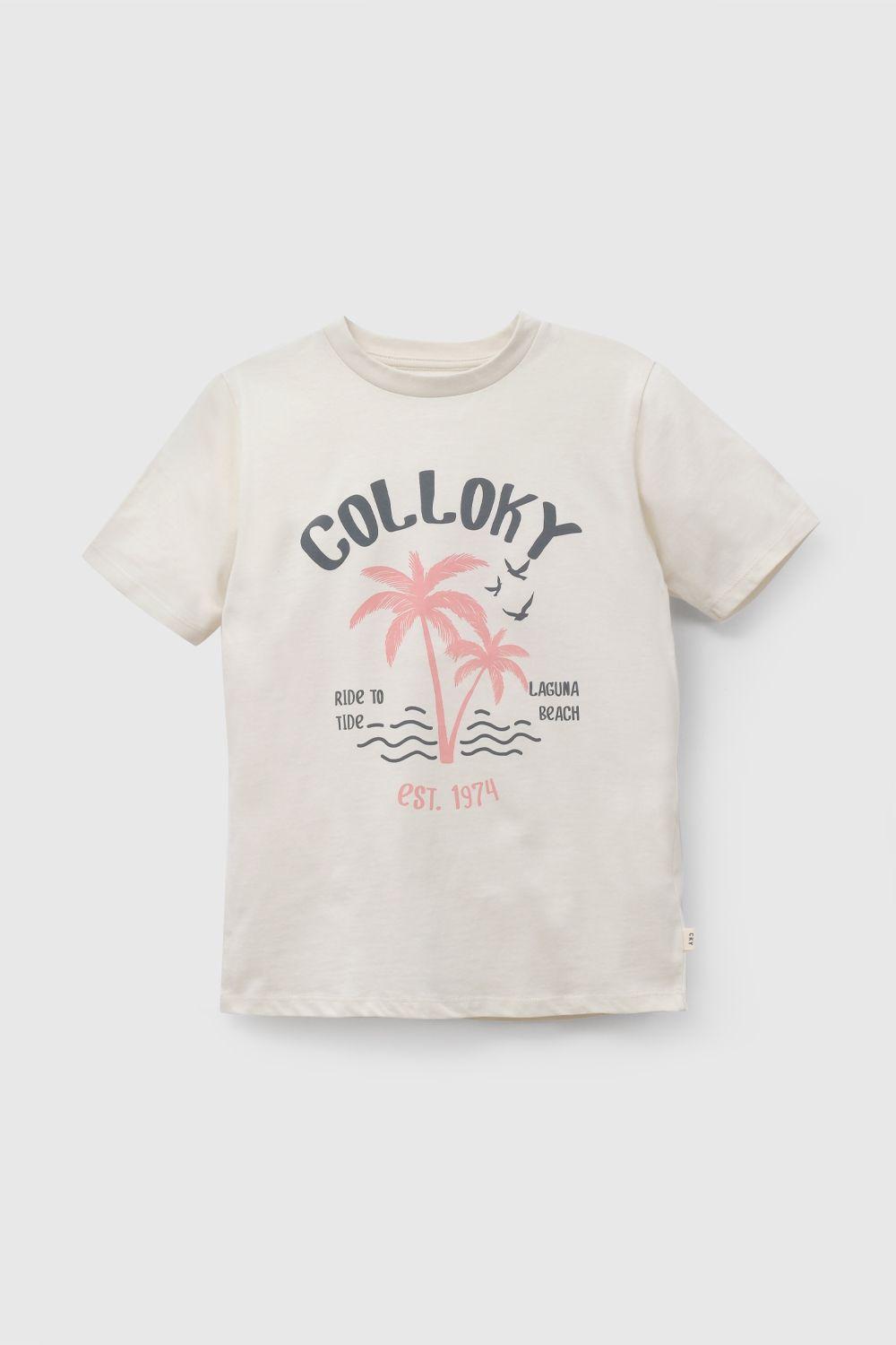 Pack Dos Poleras Colloky Estampada De Niño-2