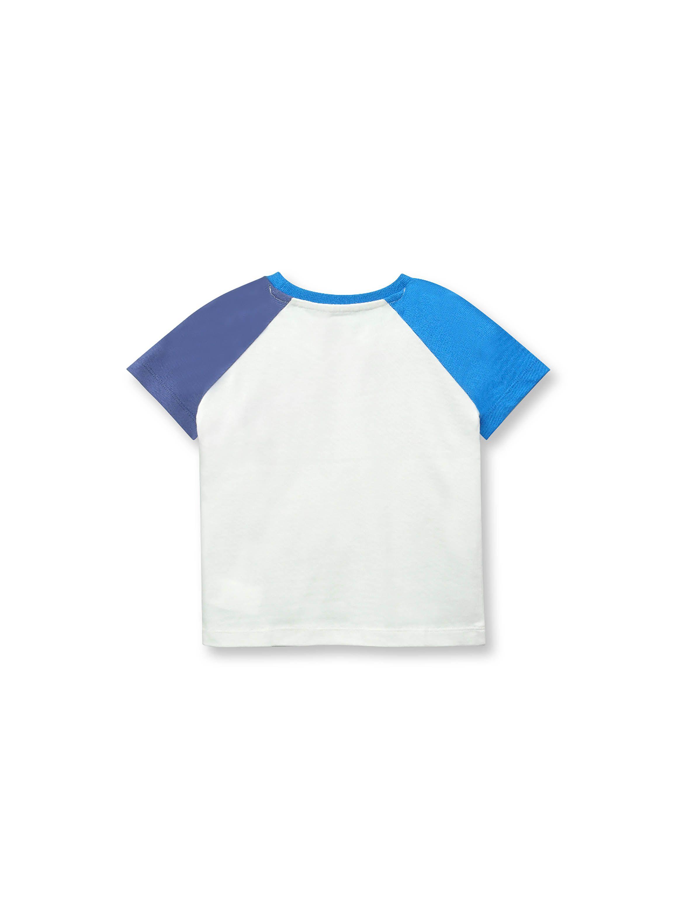 Polera de bebé niño bloques royal blue (3 a 36 meses)-2