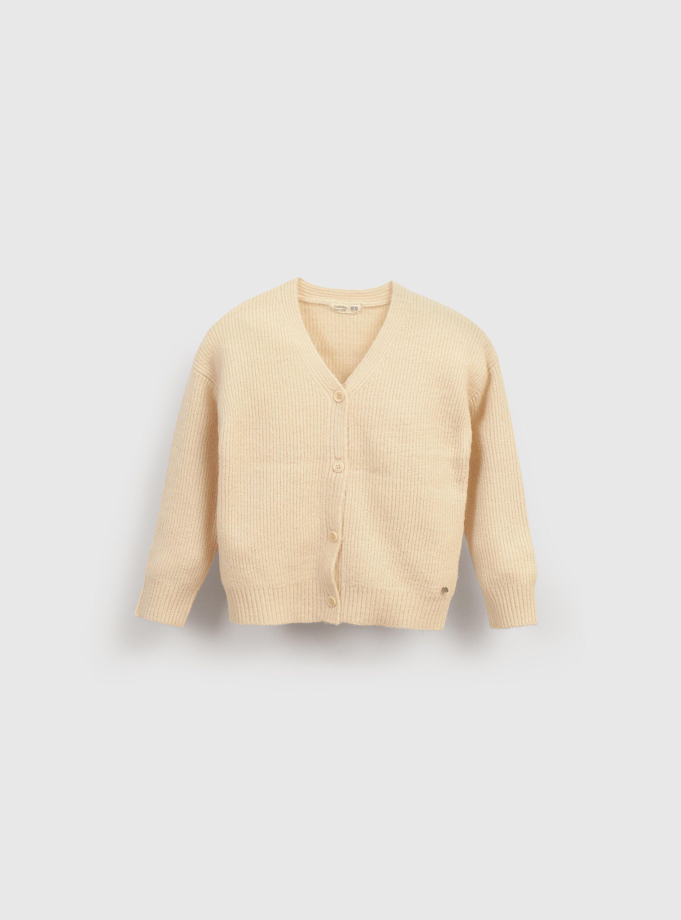 Chaleco Niña Beige 55771 Colloky-0