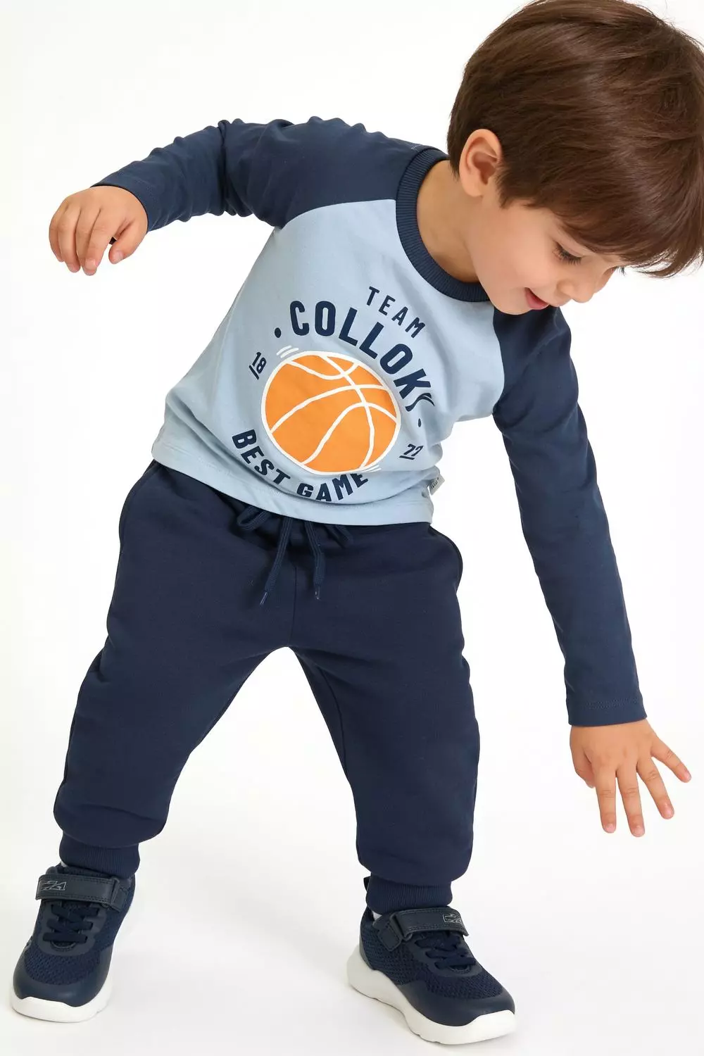 Polera Team Colloky Celeste Niño 6-9M a 4-5A-2