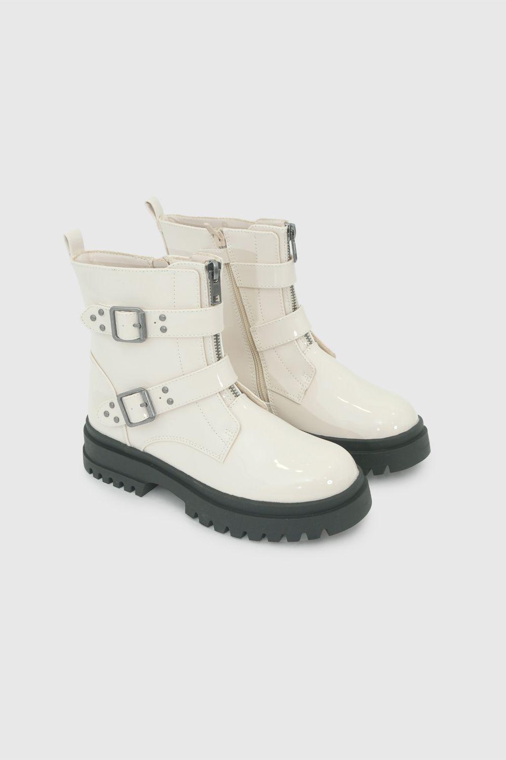 Botin Niña Beige 8122 Colloky-0