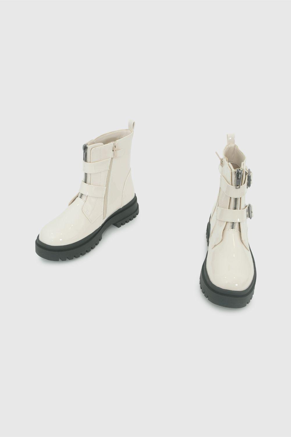 Botin Niña Beige 8122 Colloky-3