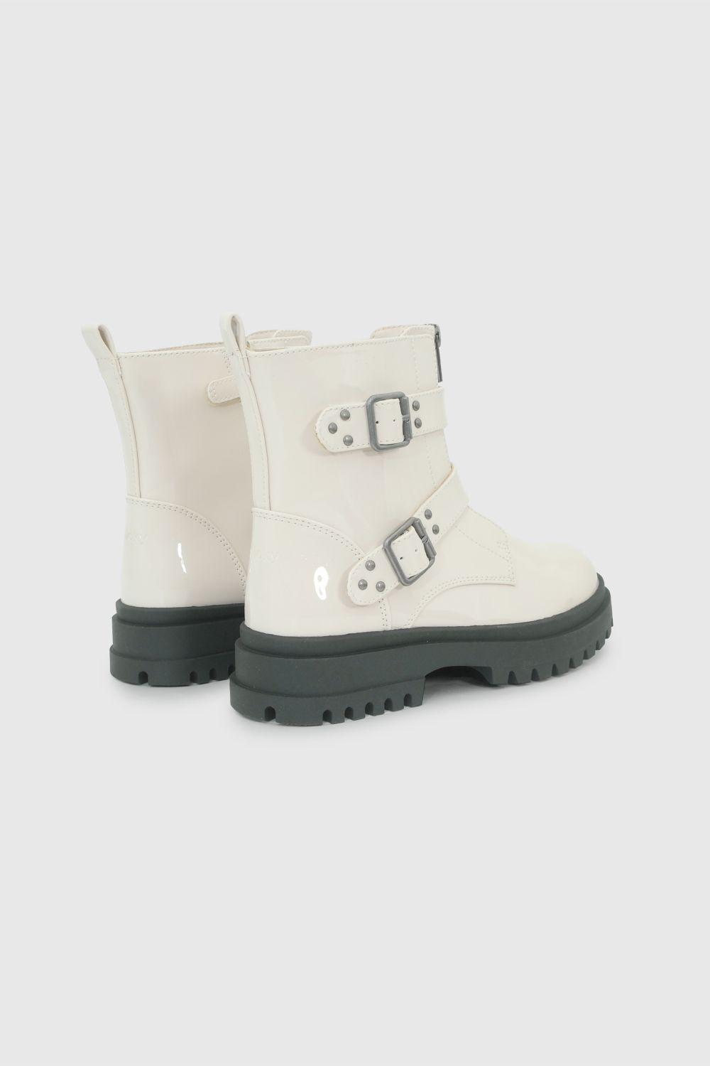 Botin Niña Beige 8122 Colloky-4