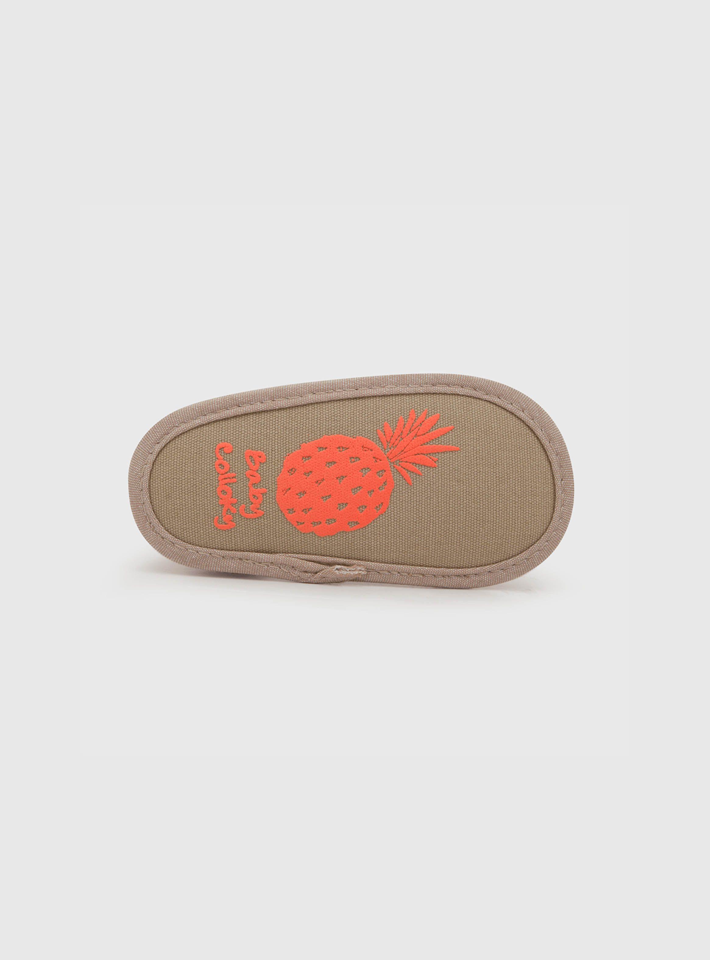 Sandalia Cerrada Cintas Beige (14 A 18) Colloky-2