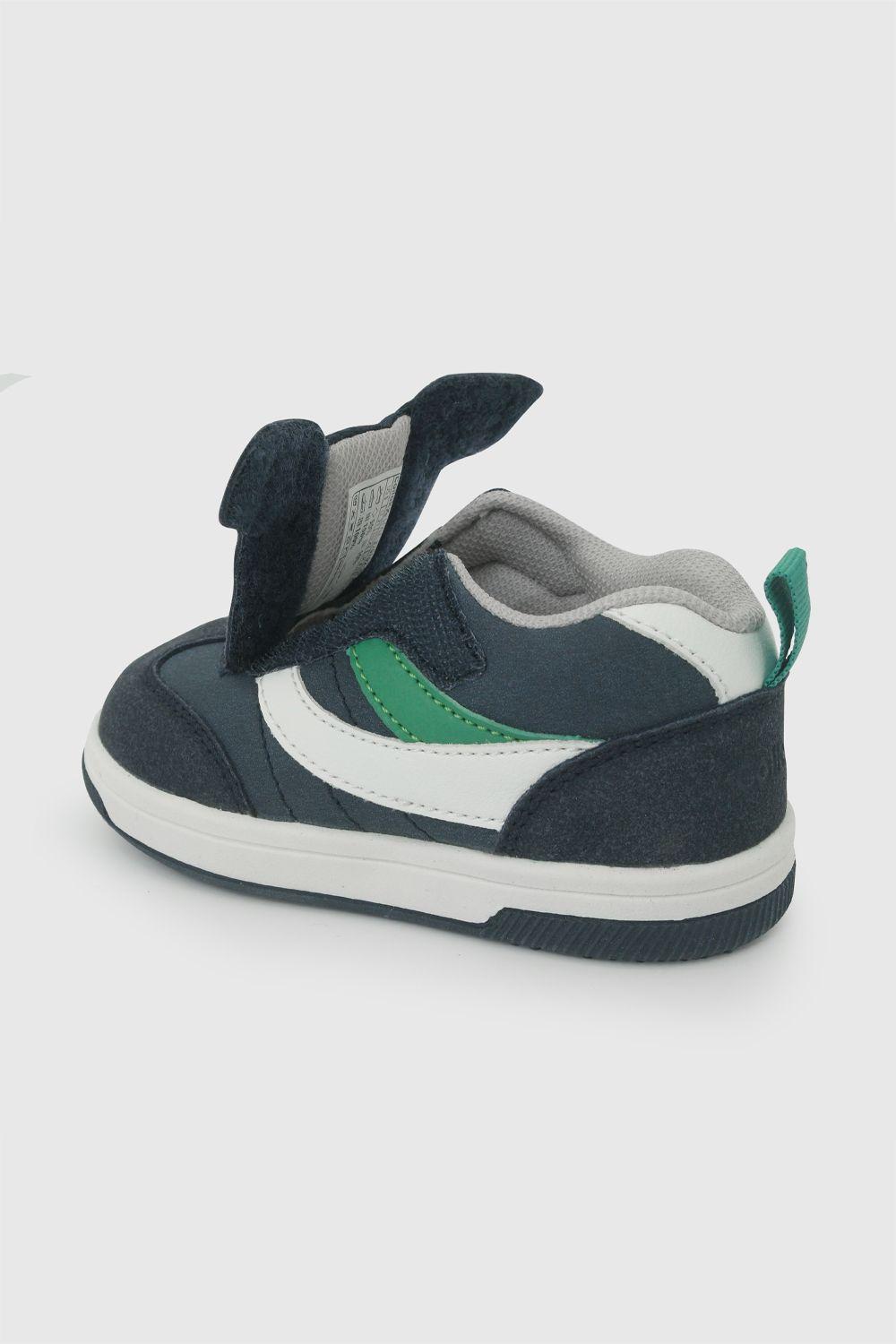 Zapatilla urbana niño primeros pasos azul 18-21-4