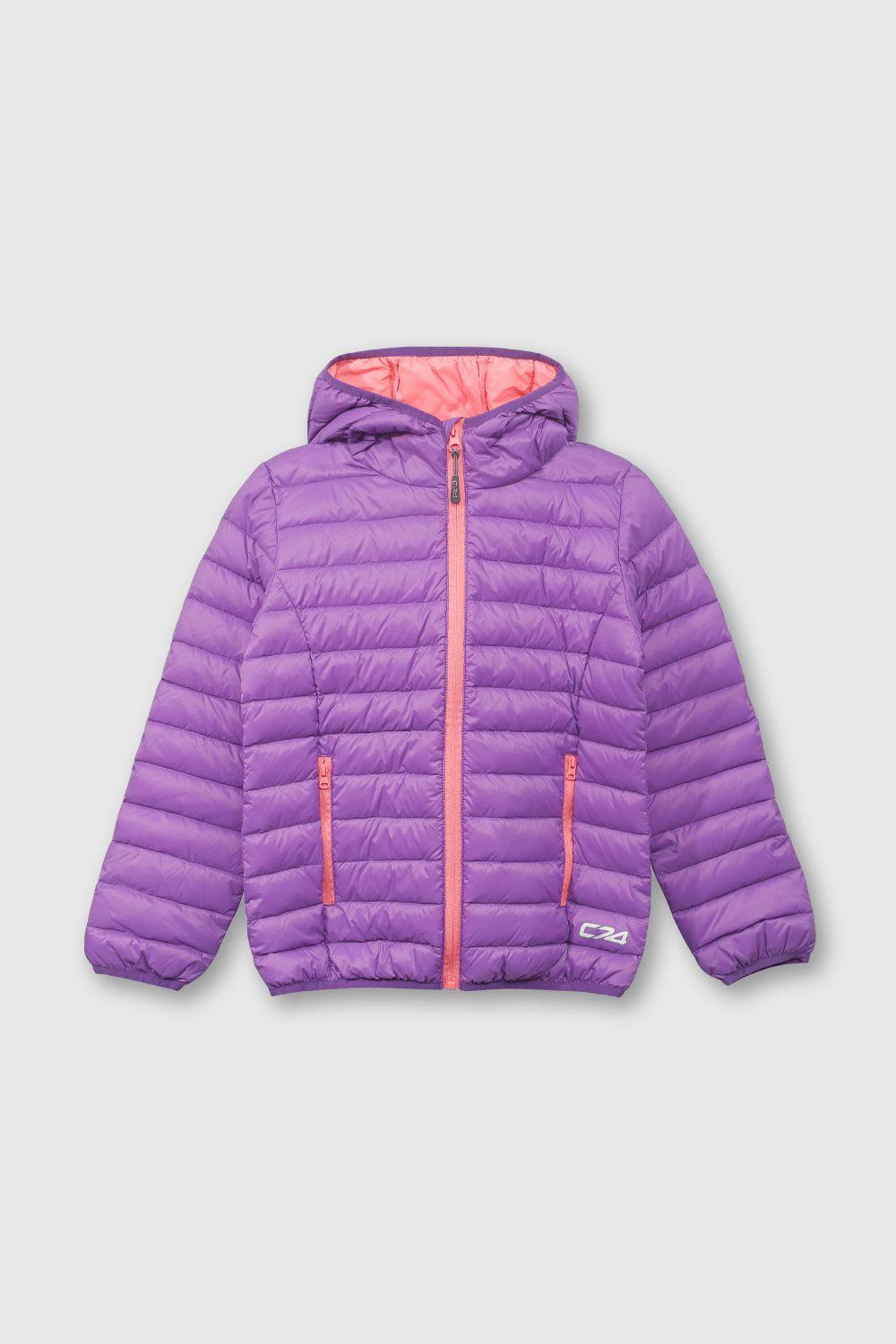 Parka Morada de Niña-0