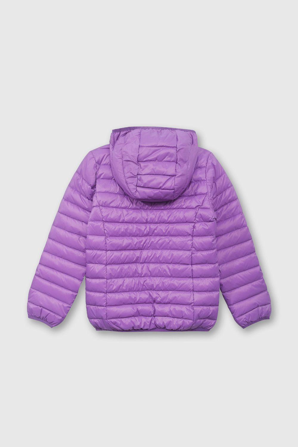 Parka Morada de Niña-1