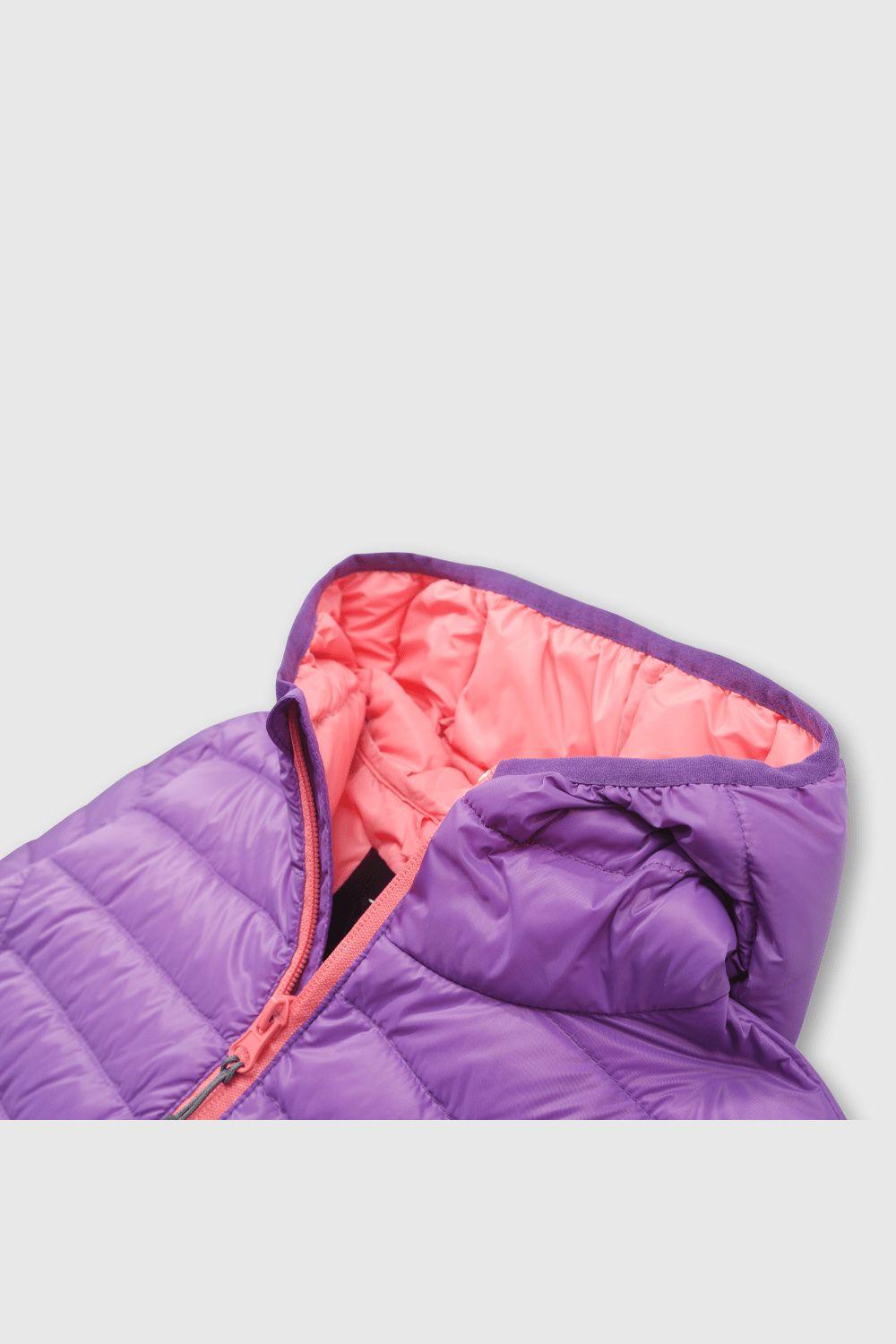 Parka Morada de Niña-2
