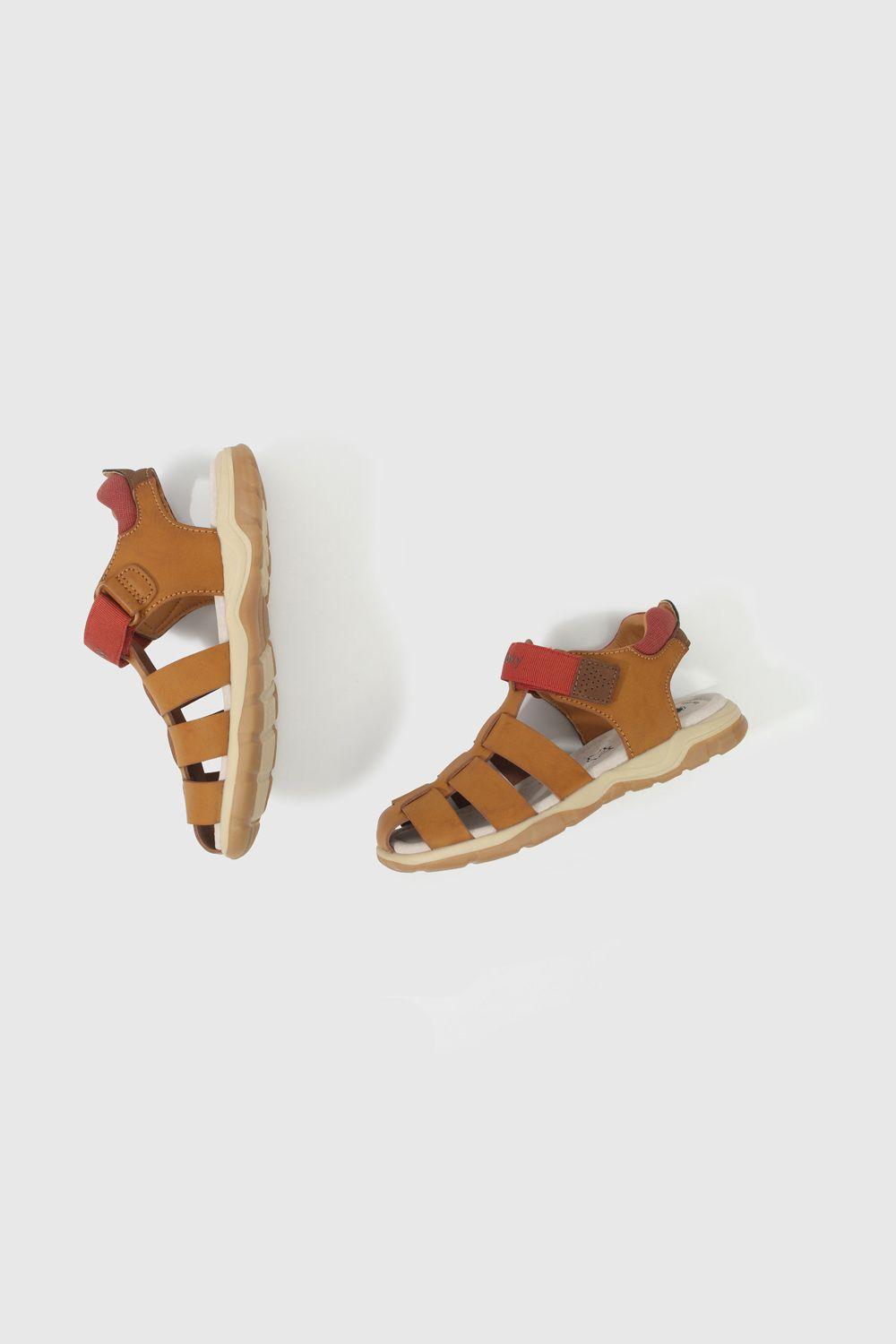 Sandalia Cafe de Niño-3