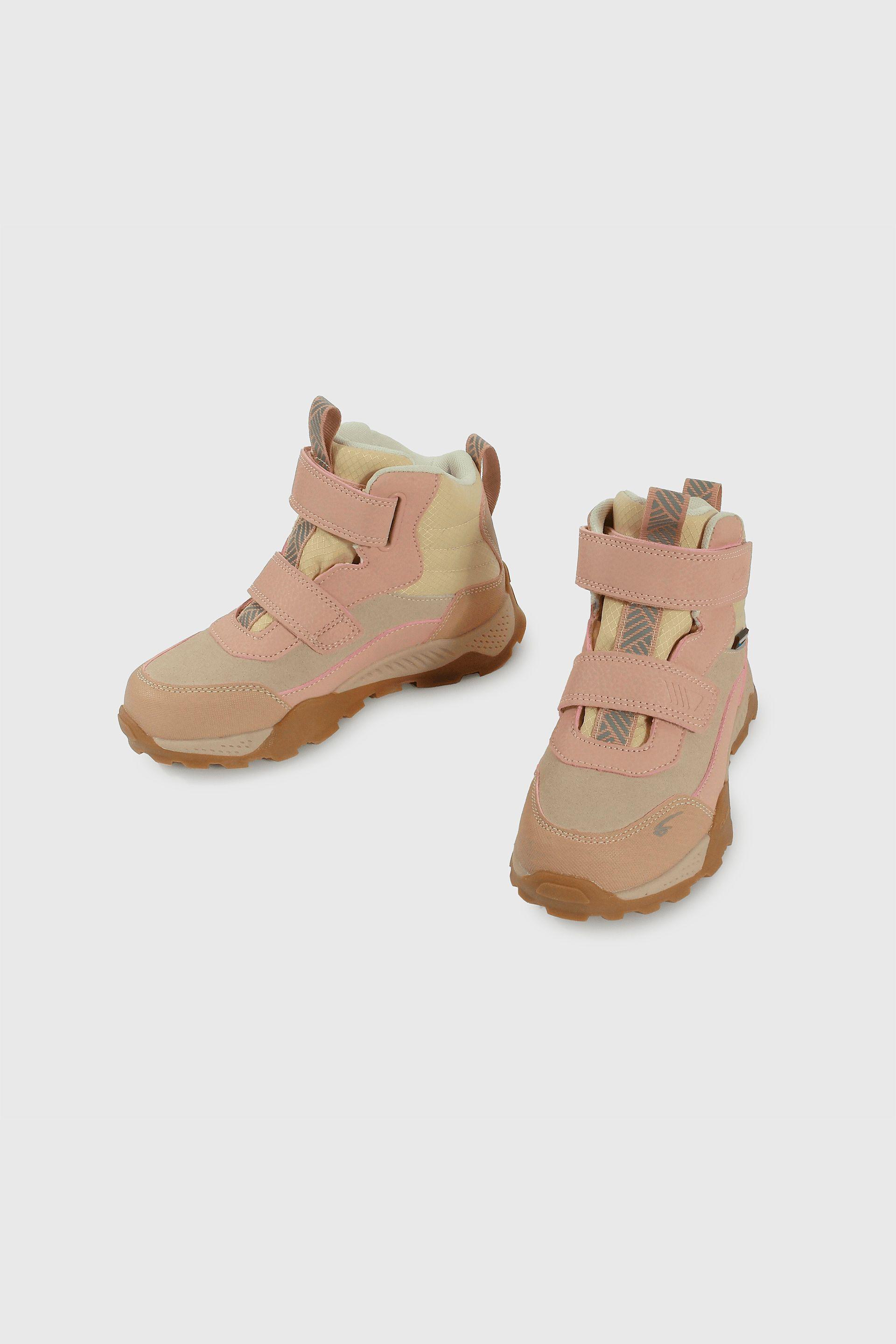 Botín Outdoor Beige de Niño con Velcro Talla 28 al 38 139-3