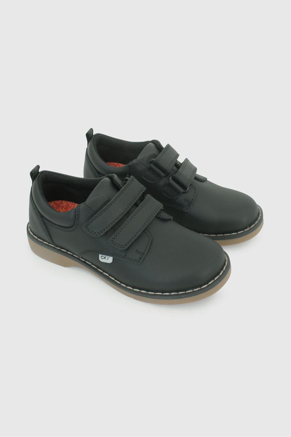 Zapato Escolar Negro 7260 Colloky-0