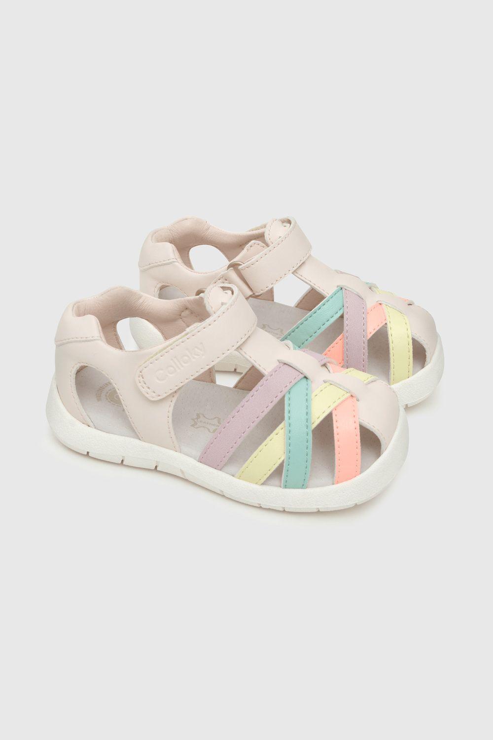 Sandalia Multicolor de Niña-0