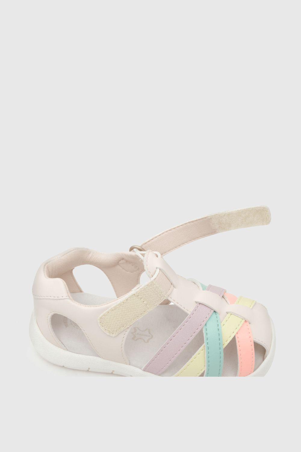 Sandalia Niña Multicolor Calce Perfecto-4