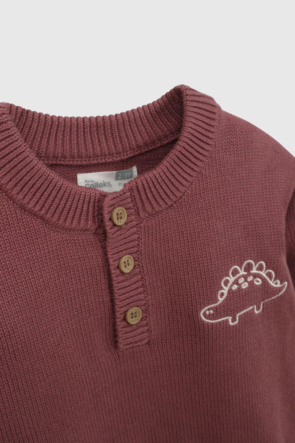 Sweater Niño Rojo 7588 Colloky-2