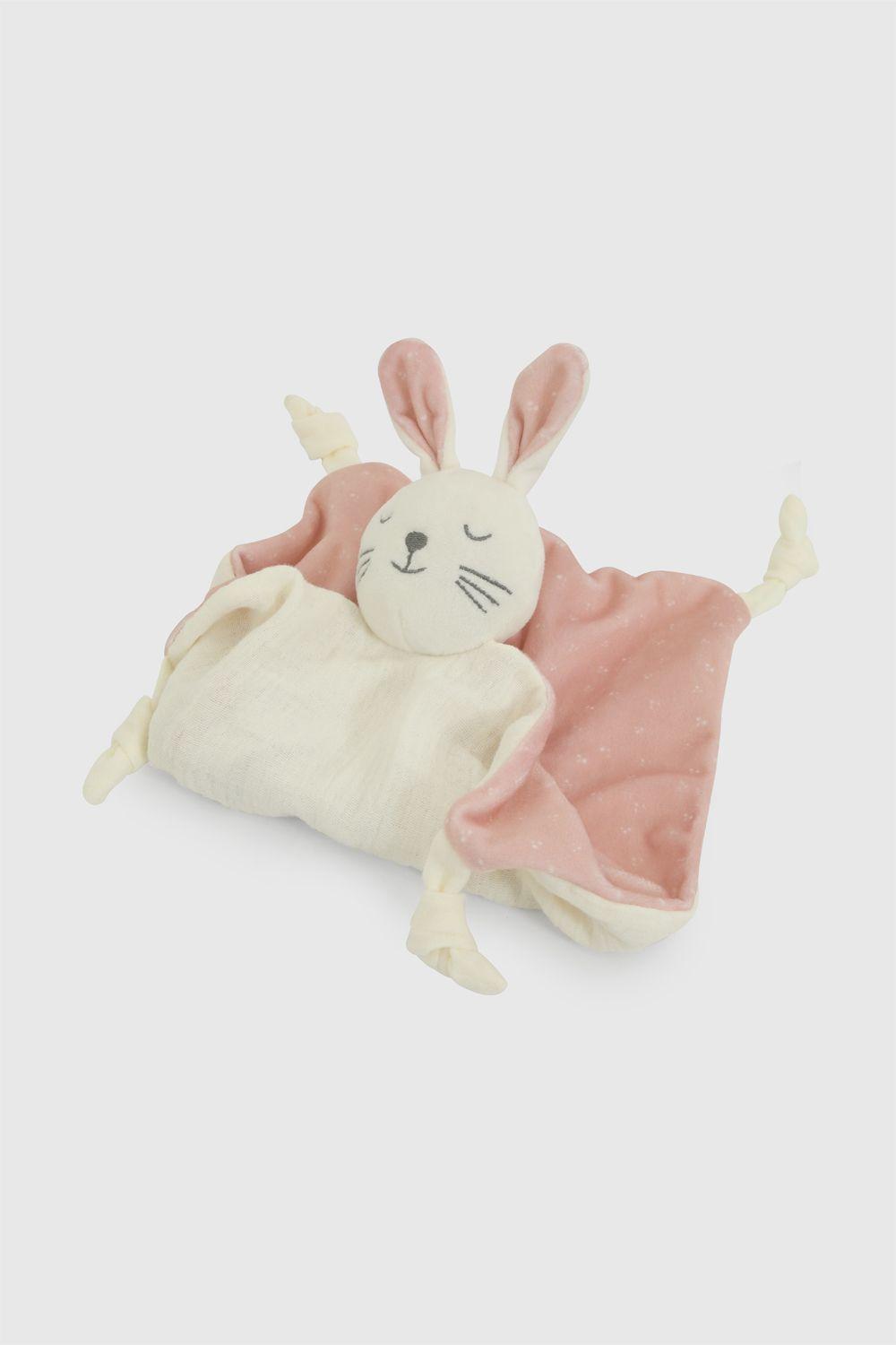 Tuto De Apego Saquito Sonajero Conejo Blanco Niña Colloky-2