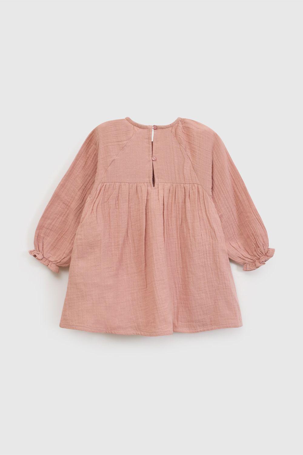 Vestido Niña Morado 7942 Colloky-1