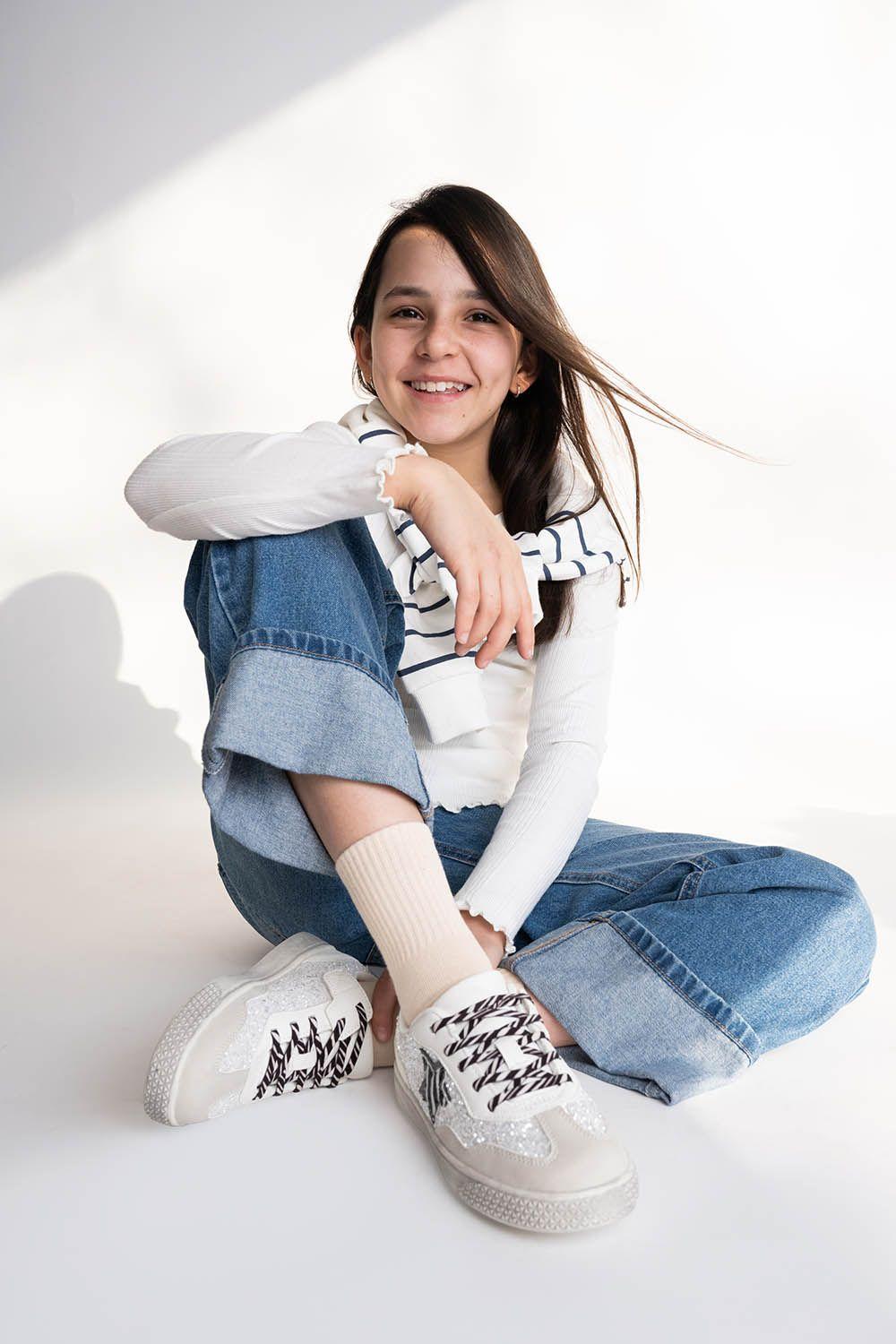 Zapatilla Blanca Niña 47460210V26-1