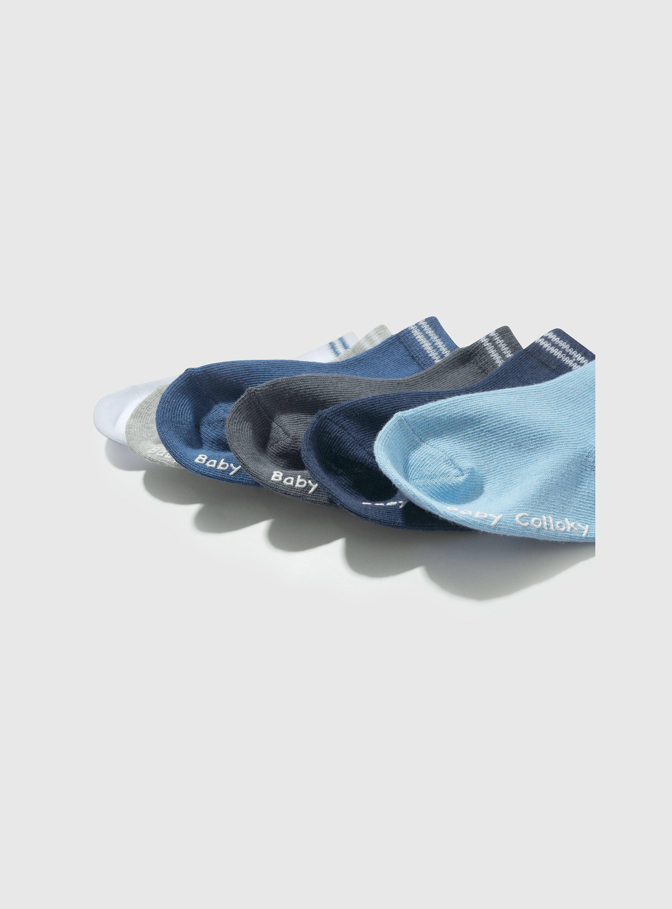 Calcetín Deportivo Niño Azul 55405 Colloky-2