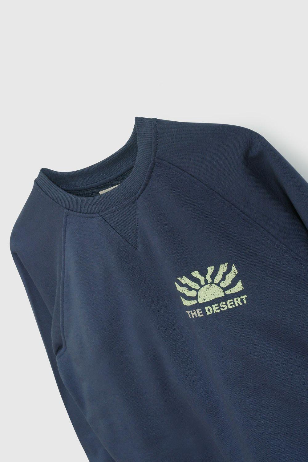 Polerón Azul Estampado De Niño PLPO1151V26-2