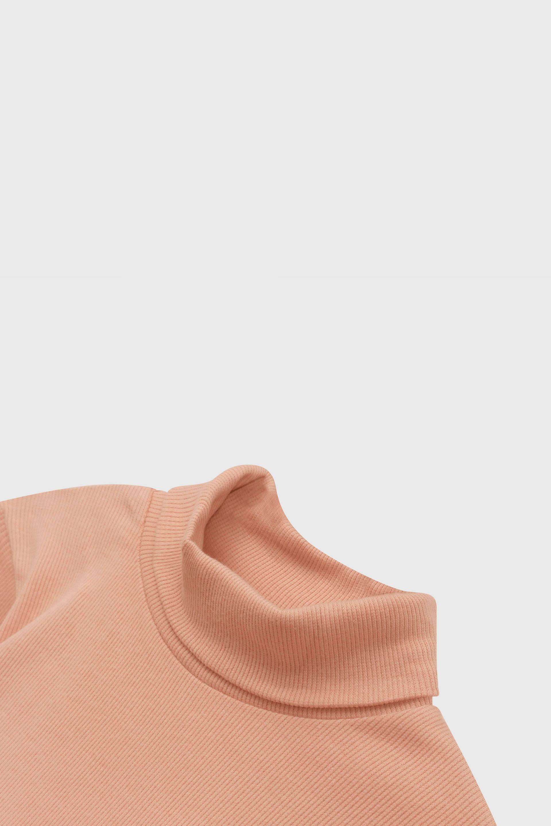 Beatle Liso de Algodón Rosado para Niña de 3 a 12 años-3