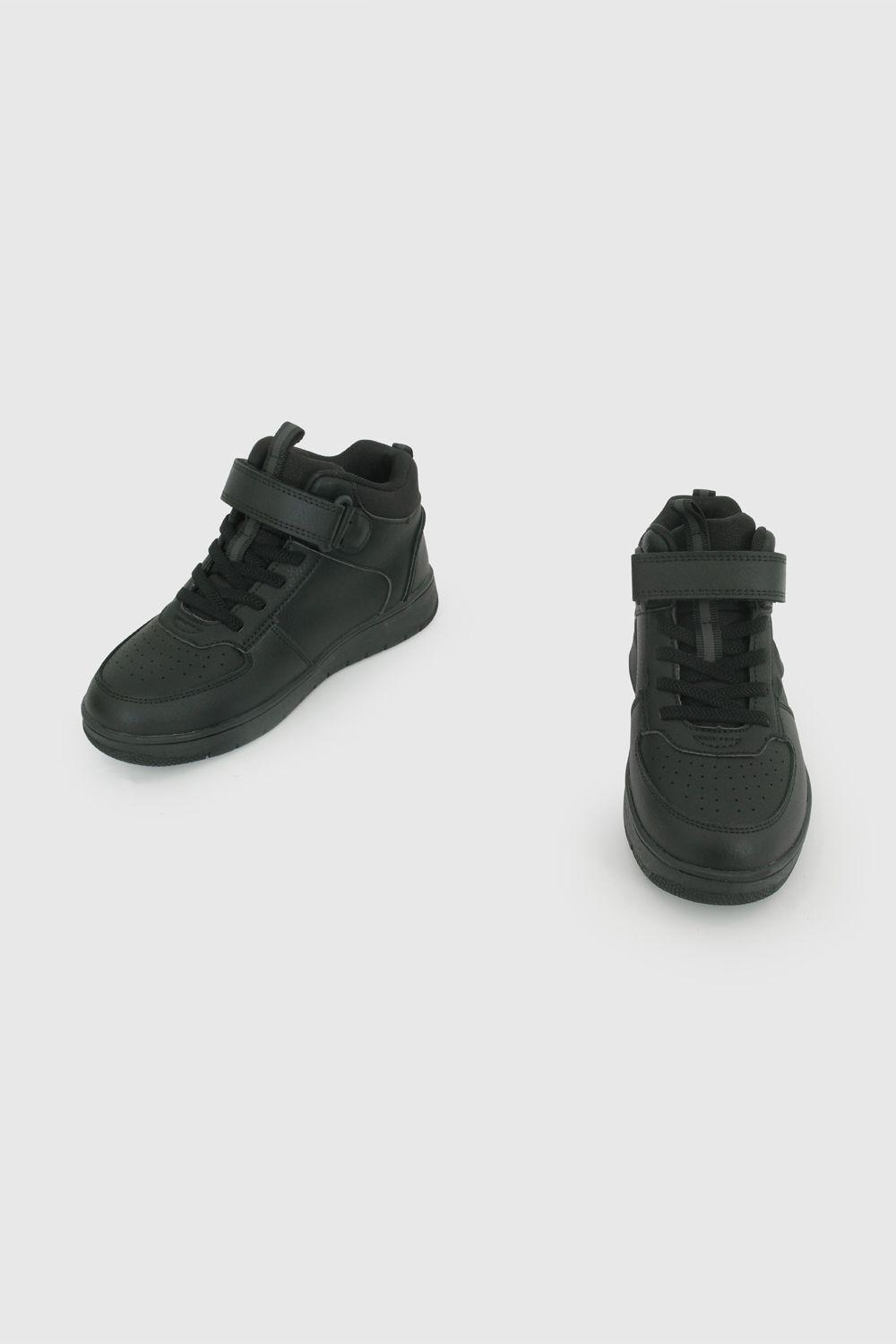 Zapatilla Escolar Negra 7254 Colloky-3