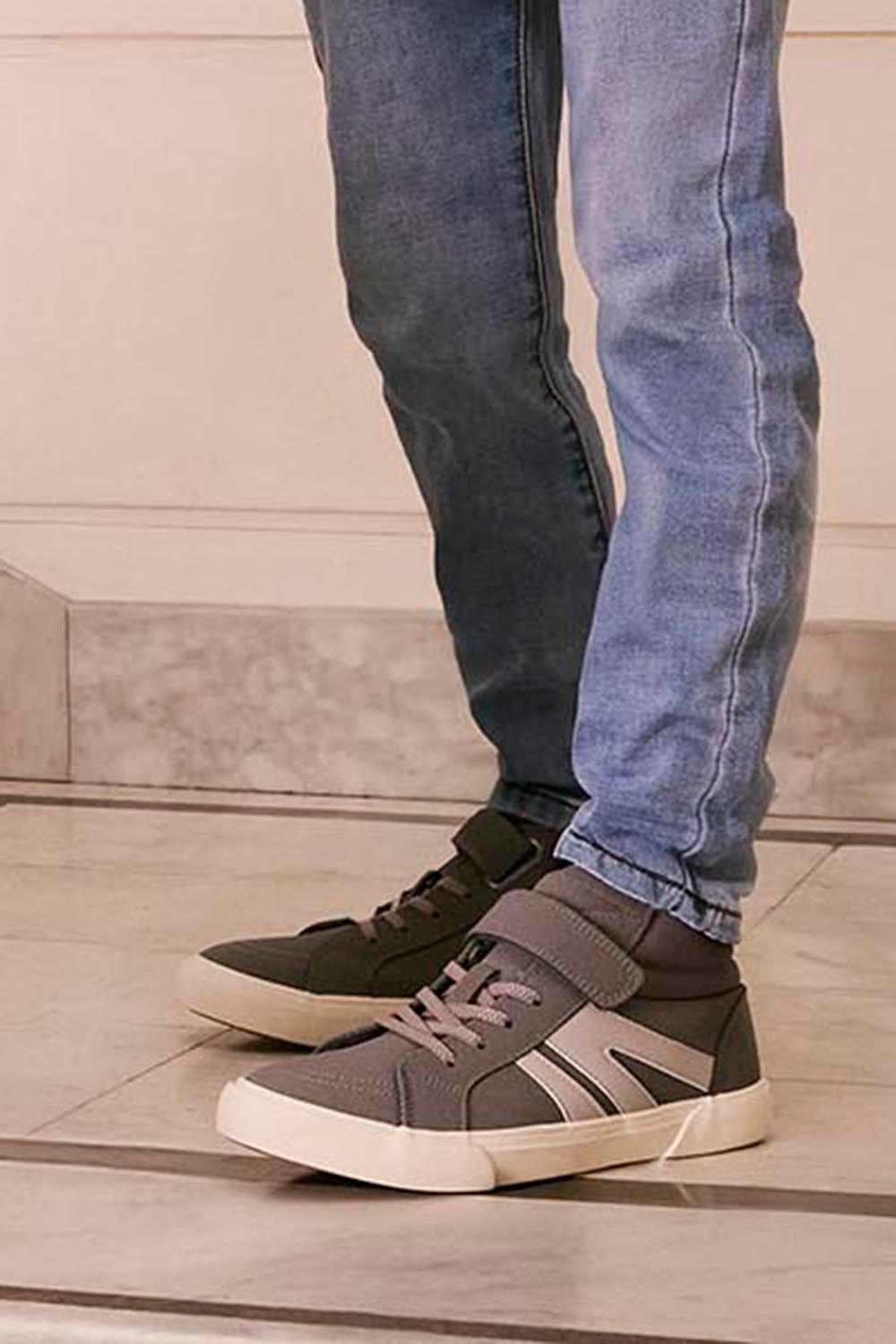 Zapatilla Niño Gris 8347 Colloky-1