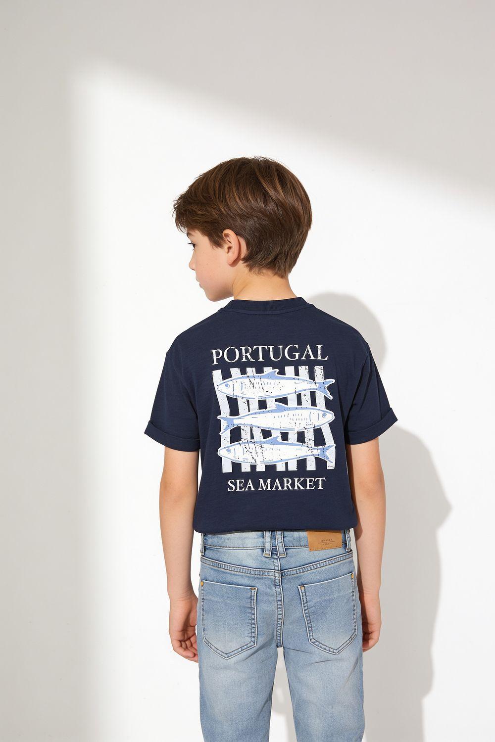 Polera Portugal Azul Marino Niño 3-4A a 12-13A Colloky-2
