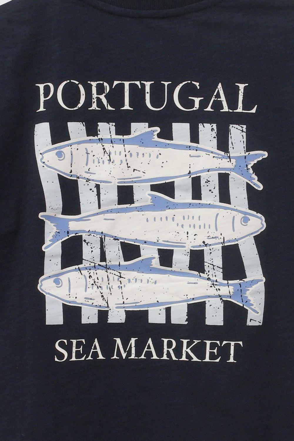 Polera Portugal Azul Marino Niño 3-4A a 12-13A Colloky-4