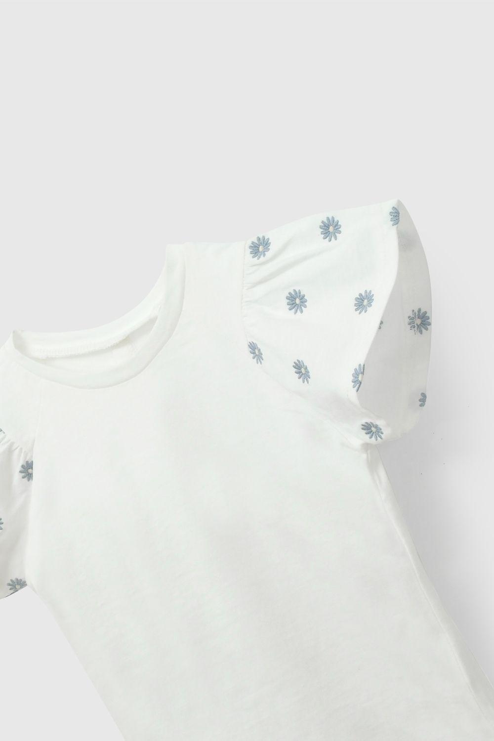 Polera Niña Blanco 58013 Colloky-2