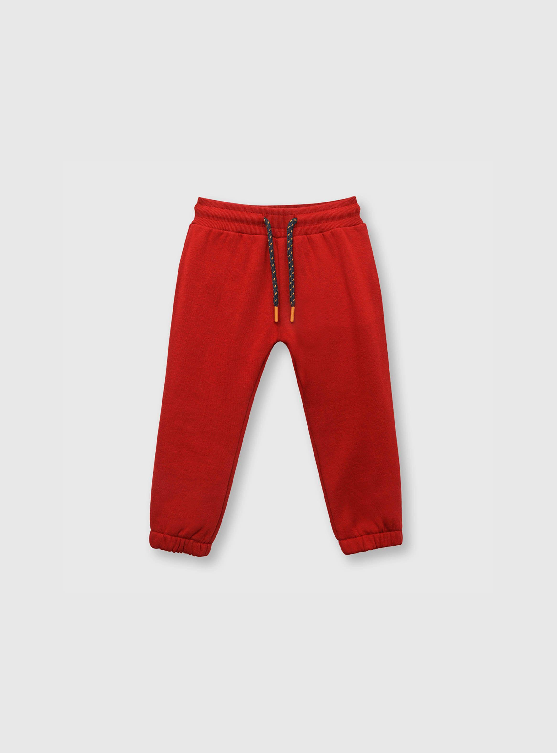 Pantalón Niño Rojo (3 A 36 Meses) Colloky-0