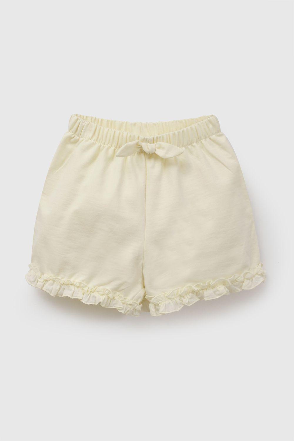 Short Amarillo Niña 3-4A a 12-13A Colloky-0