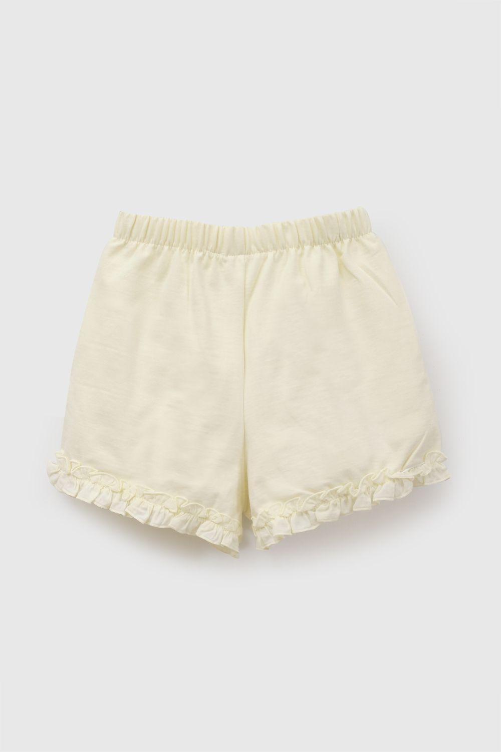 Short Amarillo Niña 3-4A a 12-13A Colloky-2