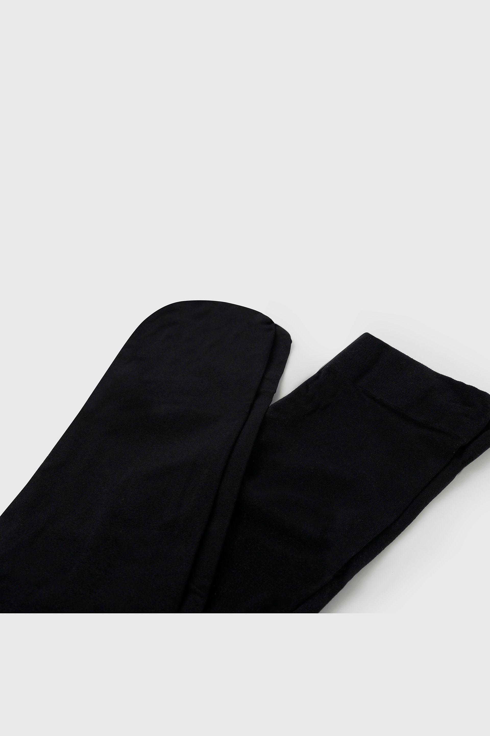 Panty Unitaria Microfibra Negra-2