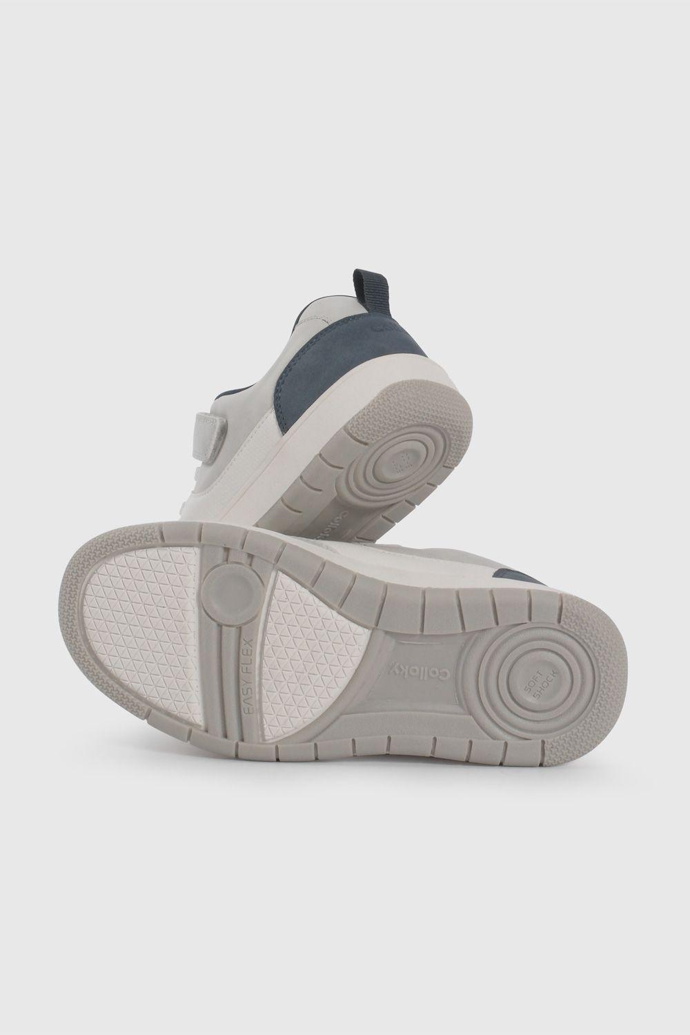 Zapatilla Urbana Skate Blanca y Gris 57310298V26 KID-2