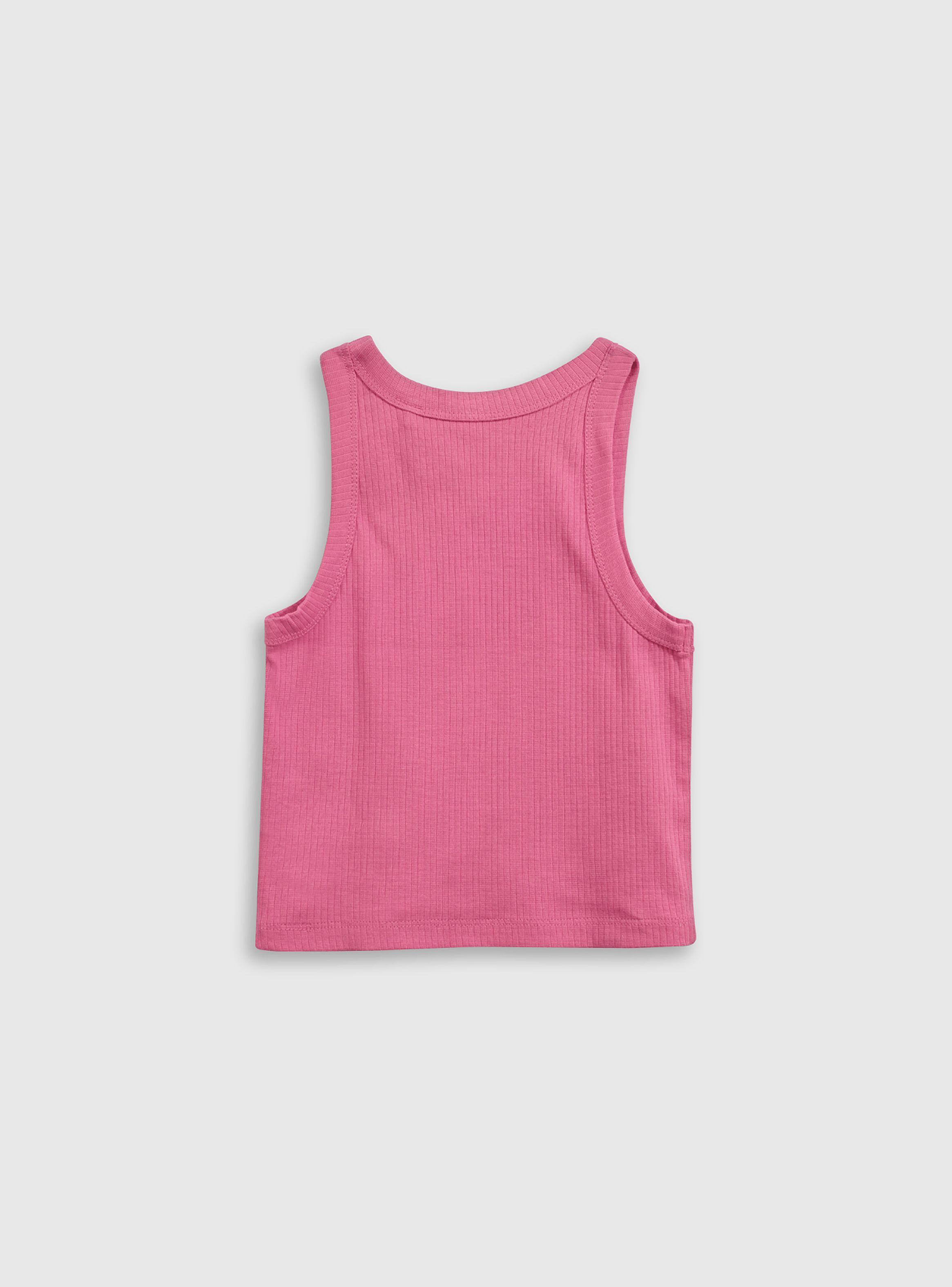 Polera Básica Fucsia-2